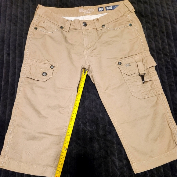 Miss Me Pants - Miss Me Cargo Capris